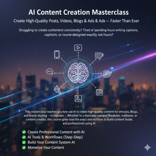 AI Content Creation Masterclass